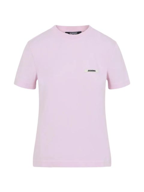Jacquemus logo T-shirt - Pink - zdjęcie produktu nr 1