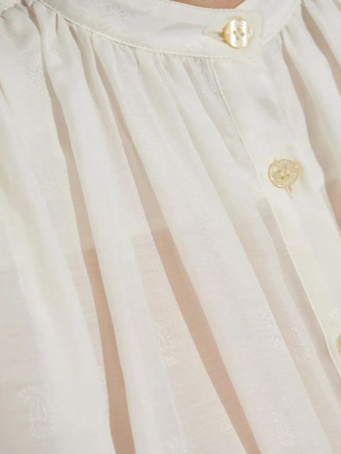 ETRO cotton blouse - White - zdjęcie produktu nr 2