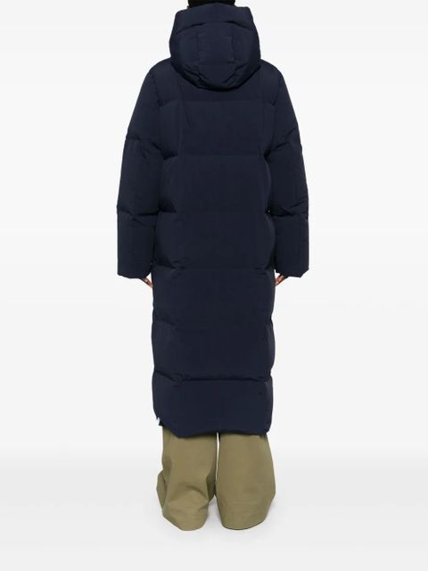 Jil Sander + quilted down coat - Blue