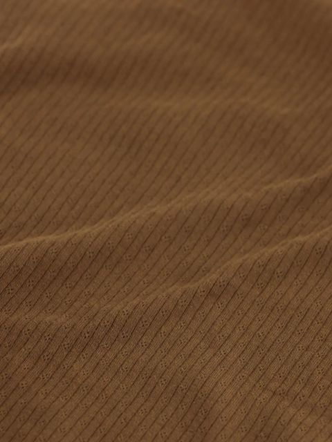 Miu Miu logo-detail cotton tank top - Brown