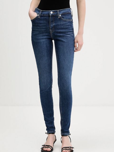 Tommy Jeans jeansy damskie kolor granatowy DW0DW22455 - zdjęcie produktu nr 1