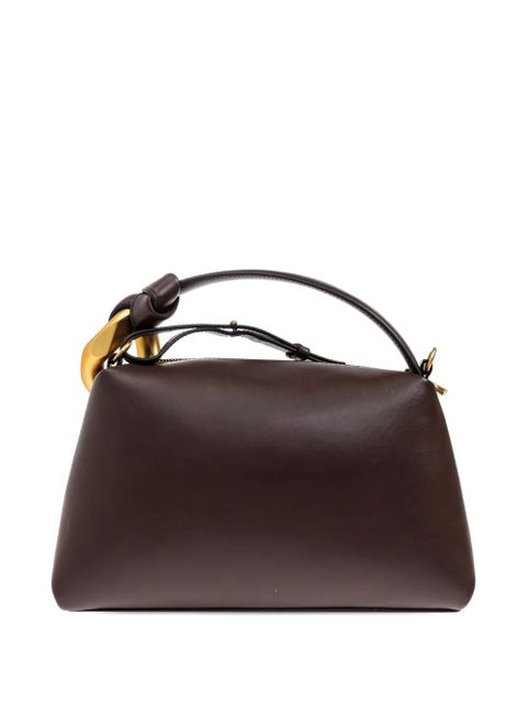 JW Anderson leather tote bag - Brown