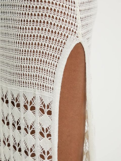 Answear.LAB sukienka plażowa kolor biały