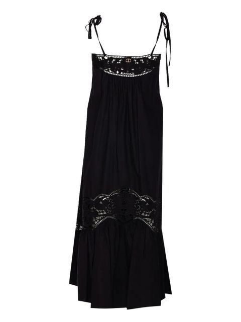 TWINSET poplin dress - Black - zdjęcie produktu nr 2