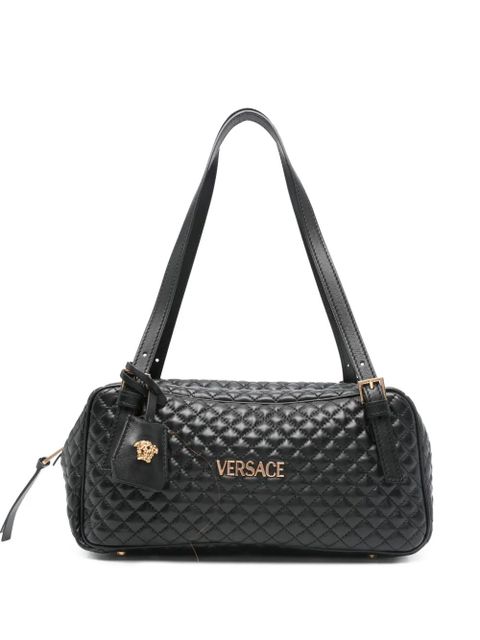 Versace quilted leather tote bag - Black - zdjęcie produktu nr 1