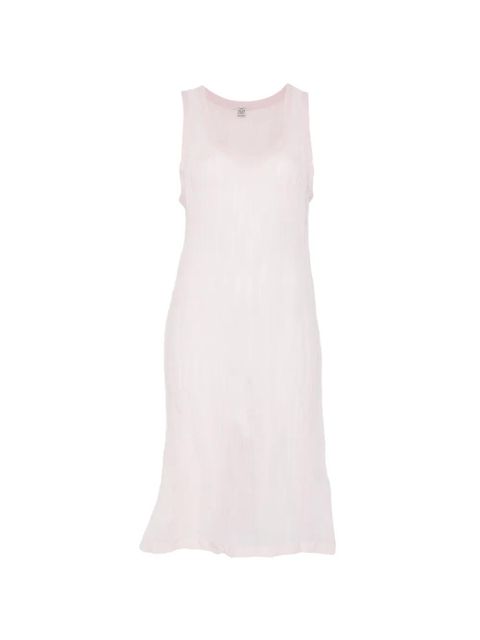 TOTEME V-neck midi dress - Pink - zdjęcie produktu nr 1