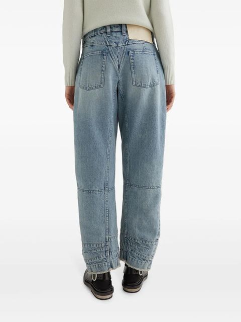 Jil Sander tapered-leg jeans - Blue