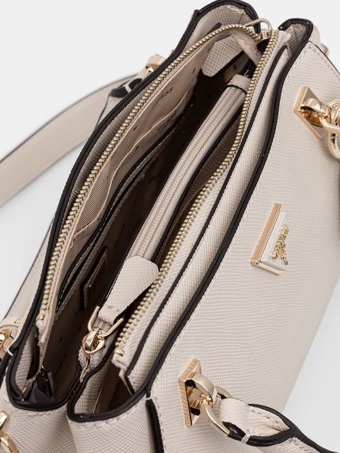 Guess torebka NOELLE kolor beżowy HWZG96 72070