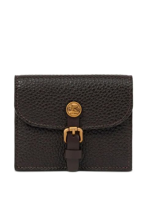 ETRO Pony leather card holder - Brown - zdjęcie produktu nr 1