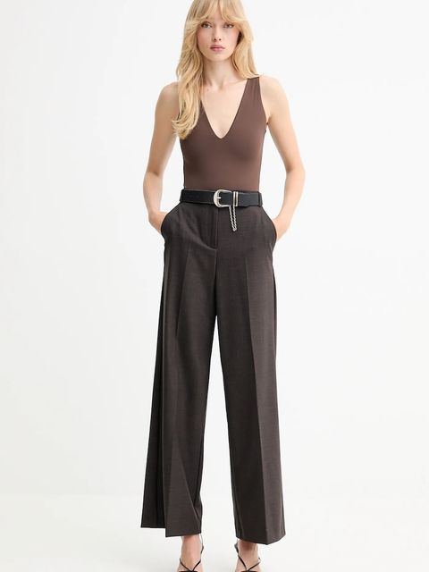 Bardot body kolor brązowy 60038TB