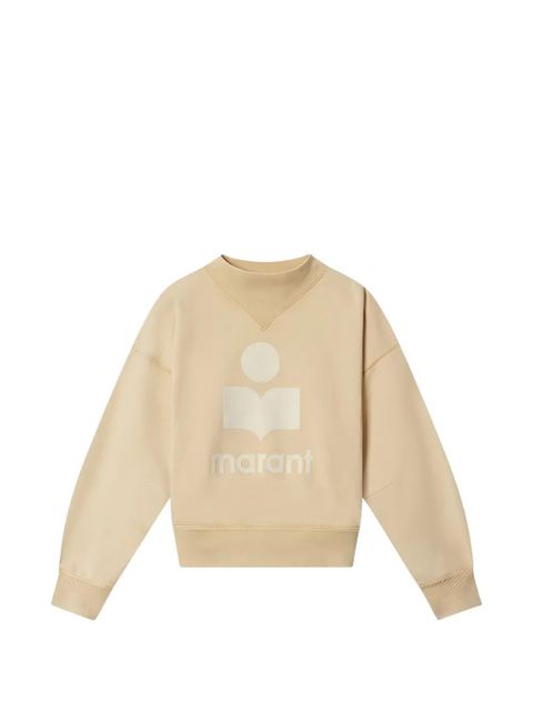 ISABEL MARANT logo-print sweatshirt - Neutrals - zdjęcie produktu nr 1