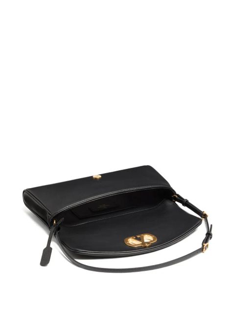 Valentino Garavani small DeVain VLogo-signature shoulder bag - Black