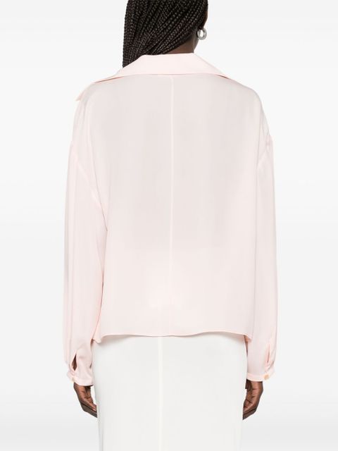 KHAITE Ashton blouse - Pink