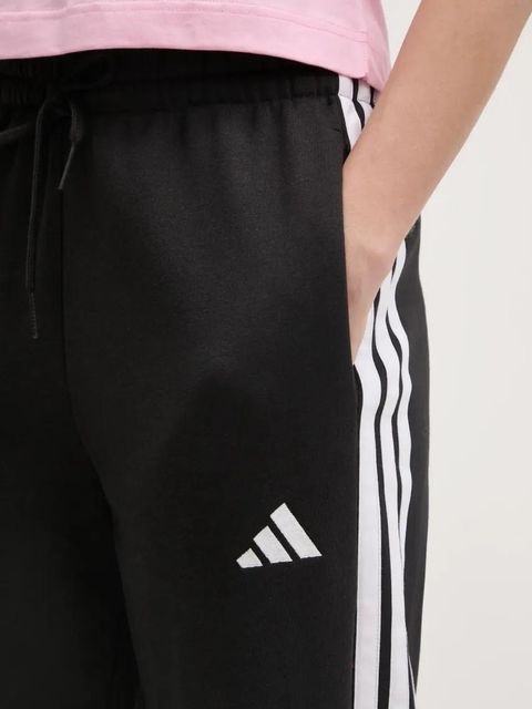 adidas spodnie dresowe Essentials kolor czarny wzorzyste JE1300