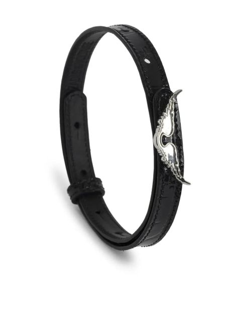 Zadig&Voltaire Rock leather bracelet - Black - zdjęcie produktu nr 2