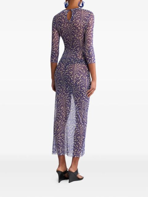 ETRO tulle dress - Blue - zdjęcie produktu nr 2