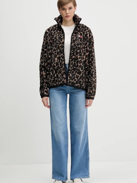 Tommy Jeans t-shirt bawełniany damski kolor beżowy DW0DW21550