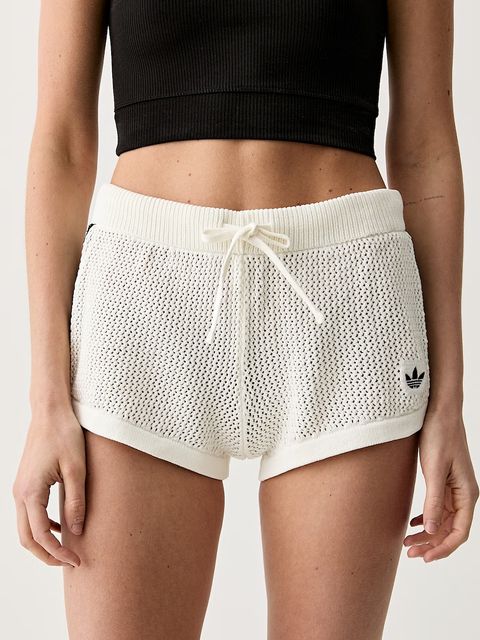 adidas Originals szorty damskie CROCHET - zdjęcie produktu nr 2
