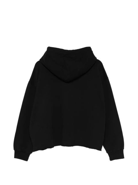 MM6 Maison Margiela logo-detail hoodie - Black - zdjęcie produktu nr 2