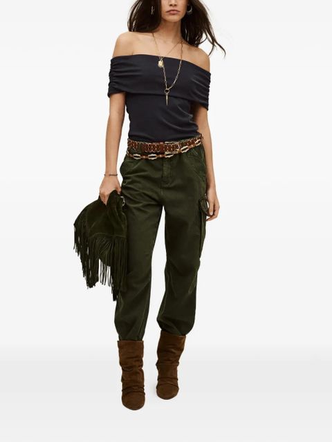 Ba&Sh Bene off-shoulder top - Blue - zdjęcie produktu nr 2