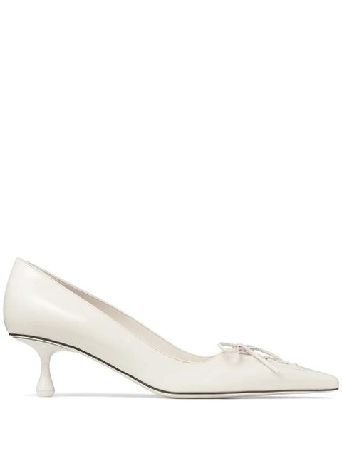 Jimmy Choo 50mm Scarlett pumps - White - zdjęcie produktu nr 1