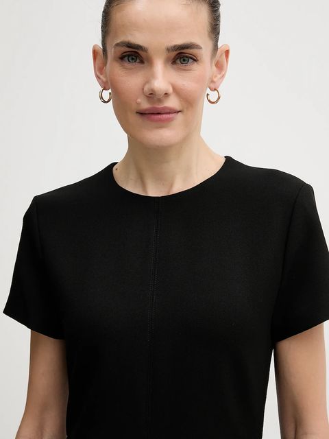 Tommy Hilfiger sukienka kolor czarny mini rozkloszowana WW0WW47970