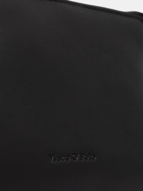Marc O'Polo kosmetyczka skórzana kolor czarny 5000008507