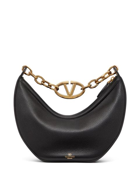 Valentino Garavani small VLogo Moon shoulder bag - Black - zdjęcie produktu nr 2