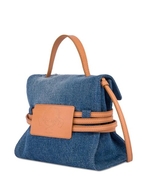 Moschino Top-handle Wrap Clutch Bag - Blue - zdjęcie produktu nr 2