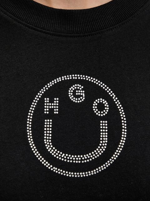 Hugo Blue t-shirt bawełniany Oversized _Tee_B_9