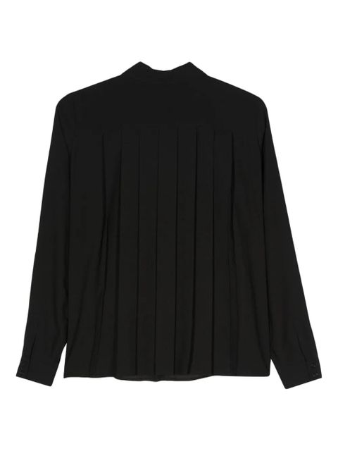 Ba&Sh Mônica pleated shirt - Black - zdjęcie produktu nr 2