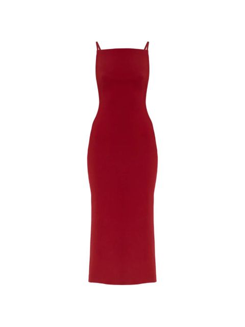 Givenchy square-neck midi dress - Red - zdjęcie produktu nr 1