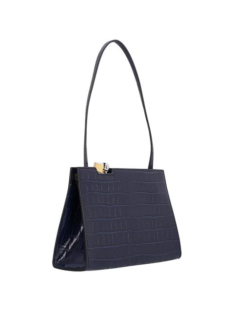 Jacquemus Le Salon croc-effect shoulder bag - Blue - zdjęcie produktu nr 2