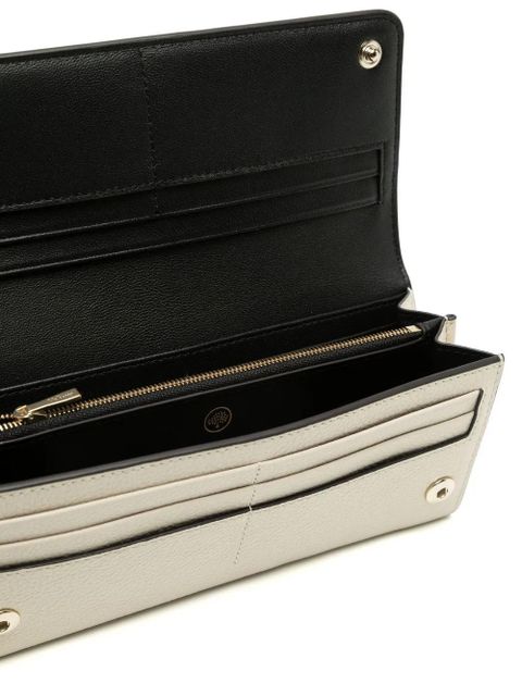 Mulberry Continental classic grain wallet - White