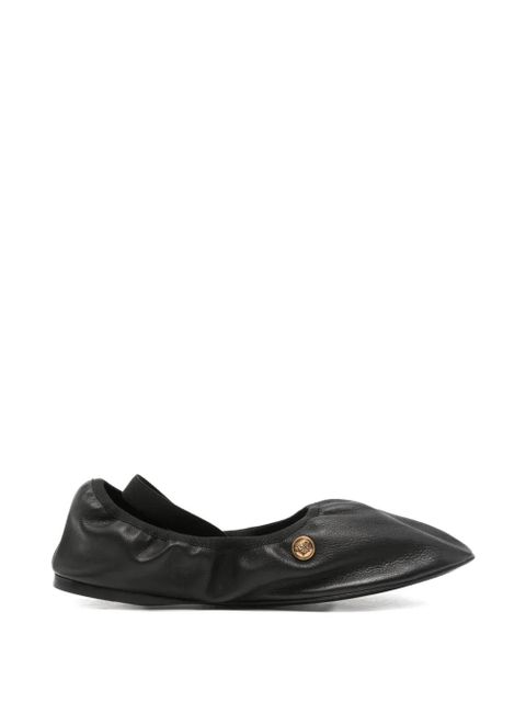Versace Medusa round-toe ballet flats - Black - zdjęcie produktu nr 1