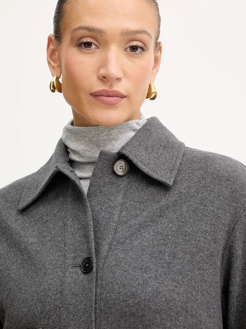 Marella kurtka z dodatkiem wełny Emme by Marella kolor szary przejściowa 2525906081200