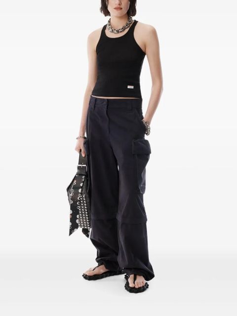 Alexander Wang detachable-panel cargo trousers - Black - zdjęcie produktu nr 2