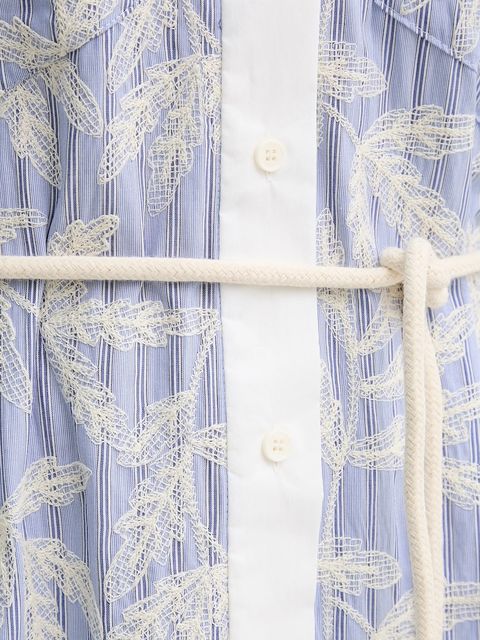 MUNTHE sukienka bawełniana FILIRA