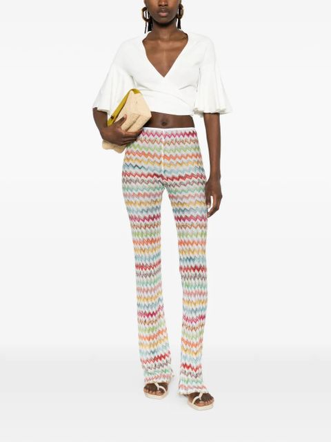 Missoni zigzag trousers - White - zdjęcie produktu nr 2