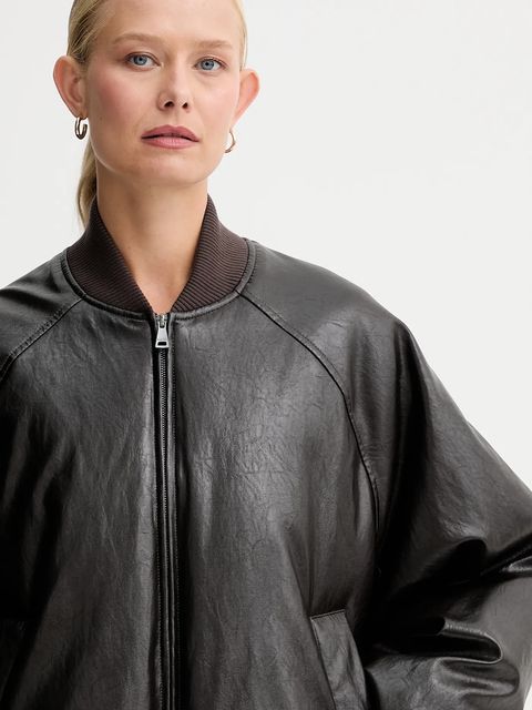 Weekend Max Mara kurtka POTENTE kolor brązowy przejściowa oversize 2525486042600