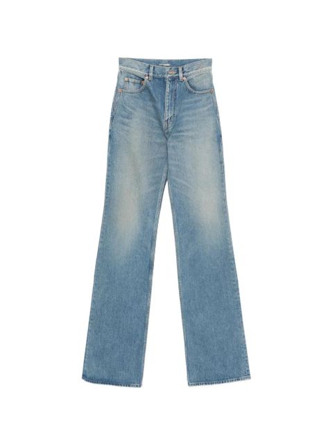 Saint Laurent logo-motif jeans - Blue - zdjęcie produktu nr 1