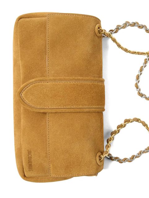 Jacquemus Bambino leather shoulder bag - Neutrals