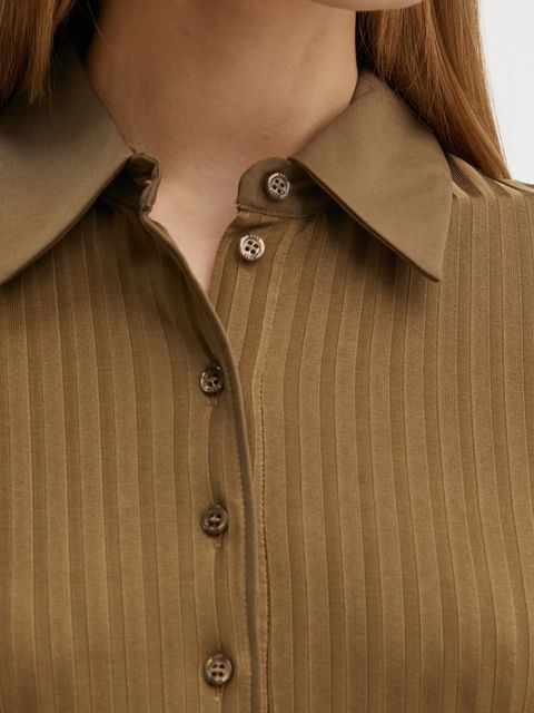 BOSS polo damskie kolor zielony 50532051