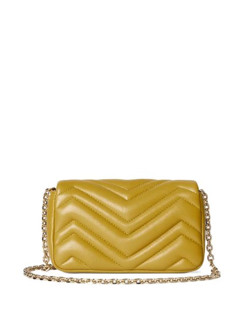 Gucci mini GG Marmont shoulder bag - Yellow - zdjęcie produktu nr 2