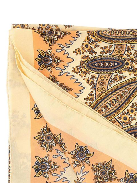 ETRO paisley print silk scarf - Neutrals - zdjęcie produktu nr 2