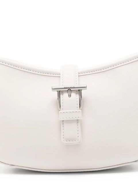 Alexander McQueen mini T-bar buckle-fastening shoulder bag - Neutrals
