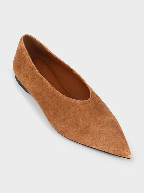 Vagabond Shoemakers baleriny zamszowe HERMINE