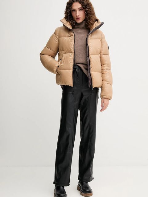 Save The Duck kurtka BIDDY kolor beżowy zimowa D31989W.LOVE21