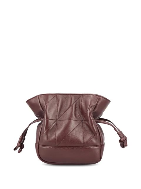 Saint Laurent mini Jamie logo-detail quilted leather shoulder bag - Red - zdjęcie produktu nr 2