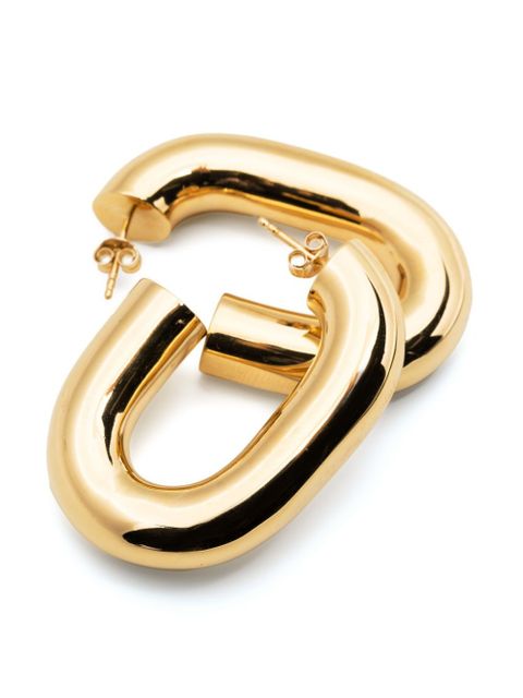 Rabanne XL Link hoop earrings - Gold